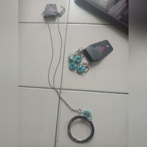 NWT Paparazzi Necklace, Earrings, and Bracelet Set